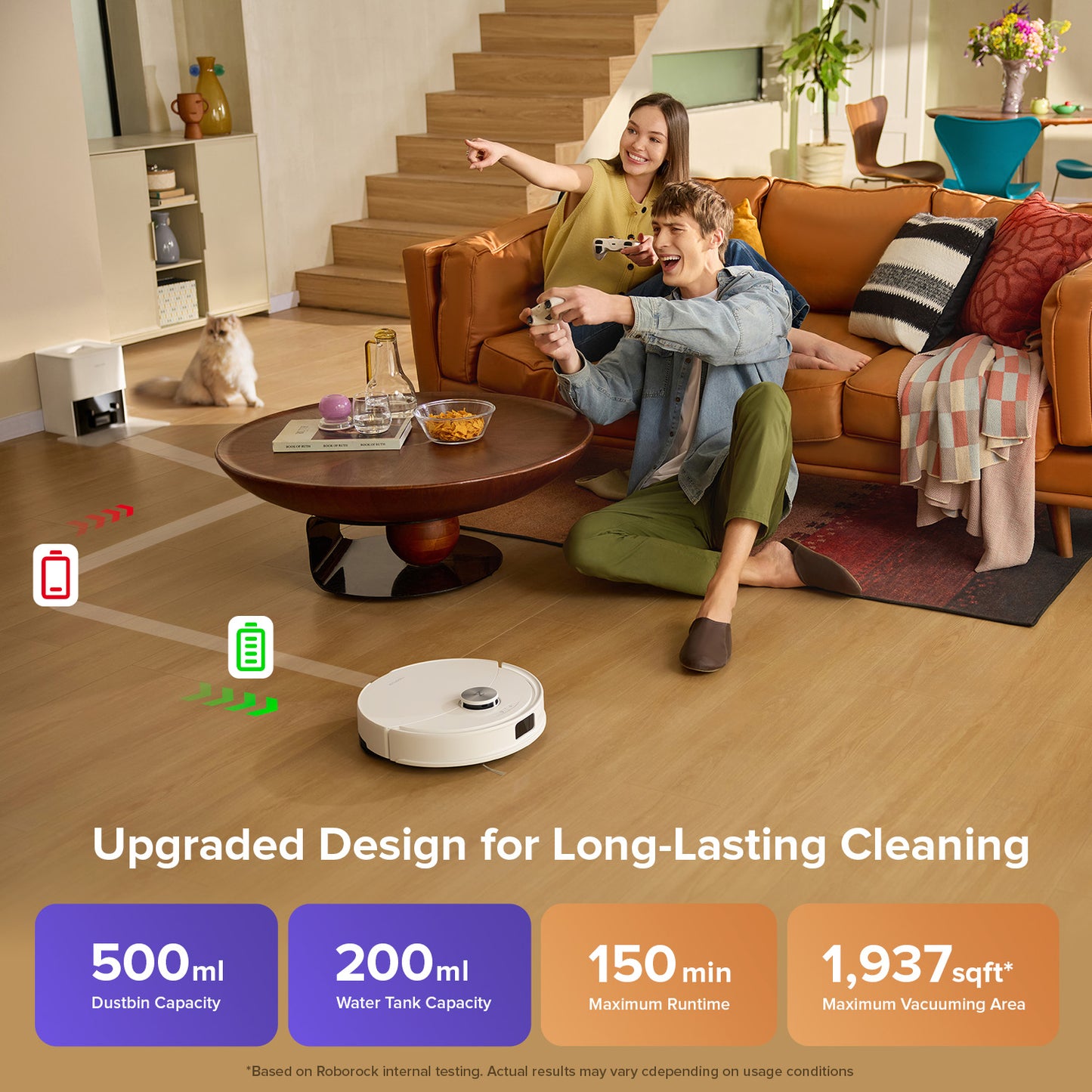 Roborock Q10V Plus Robotic Vacuum Cleaner