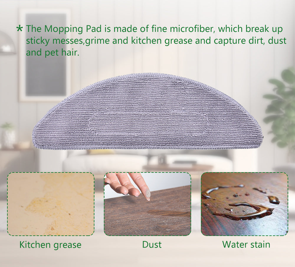 Double VibraRise 2.0 Mop Cloth (5pcs/box) for Roborock S8 MaxV Ultra