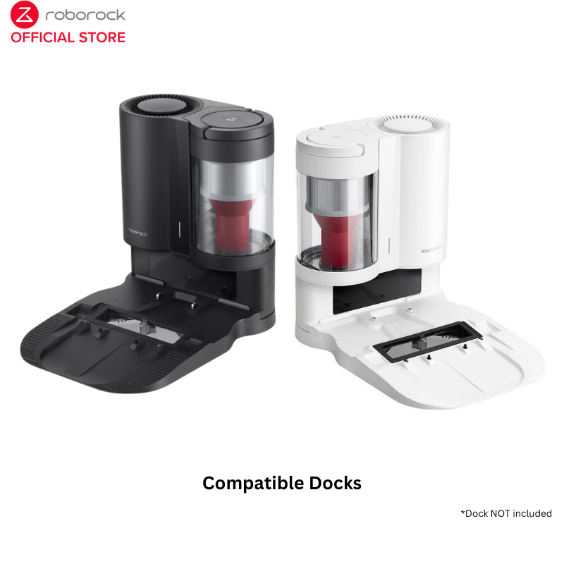 Roborock Disposable Dustbag (White) For Auto-Empty Dock (S7 Plus/S7 MaxV Plus)  Pack of 12