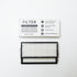 Washable Dust Bin Filter White (2pcs/Box) for Roborock Qrevo MaxV, Q RevoS,Qrevo Edge, Qrevo Curv