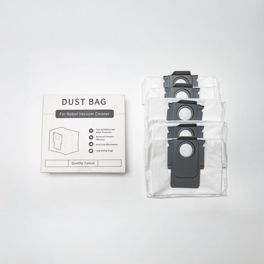 Disposable Dust Bag White - (5pcs/box) for Roborock Q7/ Q8/ S7/ S8 Series