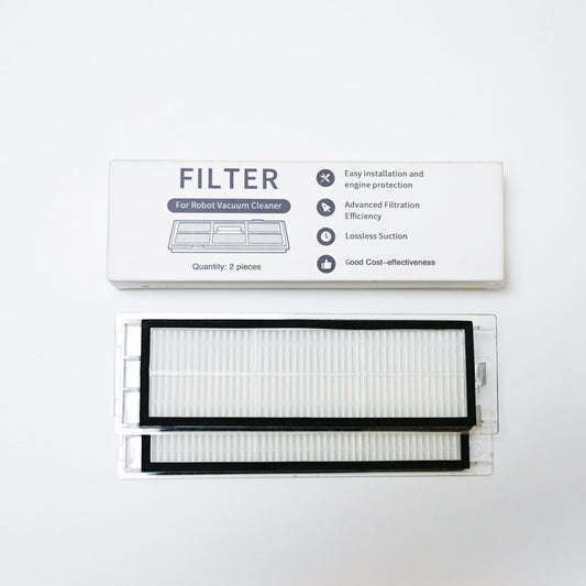 Washable Dust Bin Filter White (2pcs/Box) for Roborock Qrevo