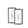 Washable Dust Bin Filter White (2pcs/Box) for Roborock Saros 10R