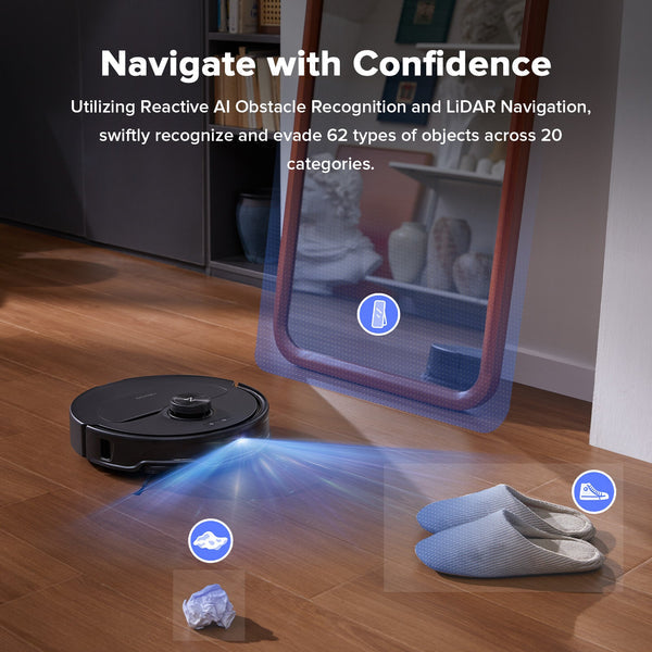 Roborock Qrevo Master Robot Vacuum with Multifunctional Dock 3.0