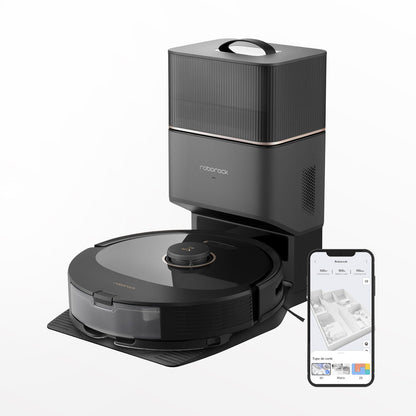 Roborock Q8 Max+ Black Robotic Vacuum Cleaner